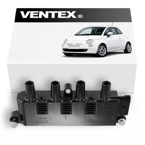 VENTEX® Ignition Coil Pack for Fiat 500 Punto Ford Ka 1.2 1.4 8V including bolts VXS1703A