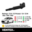 VENTEX® Ignition Coil Pack for BMW 114i 116i 118i 120i 125i 316i 318i 320i 325i 330i 420i 520i MINI R55 R56 R57 Peugeot 208 308 Citroen C3 C4 DS3 DS4