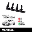 VENTEX® Ignition Coil Pack for Vauxhall Vectra Zafira Astra 1.6 1.8 Corsa VXR 6-Pin VXS1713A