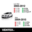 VENTEX® Ignition Coil Pack x4 for VW SEAT Skoda Audi 1.8 2.0 TSI TFSI A3 A4 A5 TT RS3 RS5 Golf Passat Leon selected models VXS1718SETOF4A