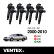 VENTEX® Ignition Coil Pack x8 VXS1720 for Lexus GS 430 LS 430 SC 430 2000-2010 VXS1720SETOF8A