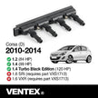 VENTEX® Ignition Coil Pack for Vauxhall Corsa 1.2 1.4 2010-2019 Astra Mokka 7-pin VXS1701A