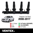 VENTEX® Ignition Coil Pack for Vauxhall Insignia 1.8 Astra 1.6 Turbo 7-Pin VXS1702A