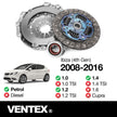 VENTEX® Clutch Kit for VW Seat Skoda Polo Up Beetle Ibiza Leon 1.0 1.2 1.4 petrol VXC2608A