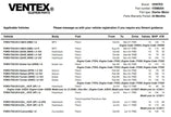 VENTEX® Starter Motor for Ford petrol 1.25 1.4 1.6 Fiesta Focus B-Max C-Max Ecosport Mondeo + Volvo C30 S40 V50 VSM8204A