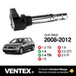 VENTEX® Ignition Coil Pack for VW Audi SEAT Skoda 1.2 1.4 1.6 A1 A3 Polo Golf Ibiza Fabia VXS1716A