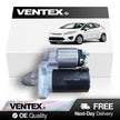 VENTEX® Starter Motor for Ford petrol 1.25 1.4 1.6 Fiesta Focus B-Max C-Max Ecosport Mondeo + Volvo C30 S40 V50 VSM8204A