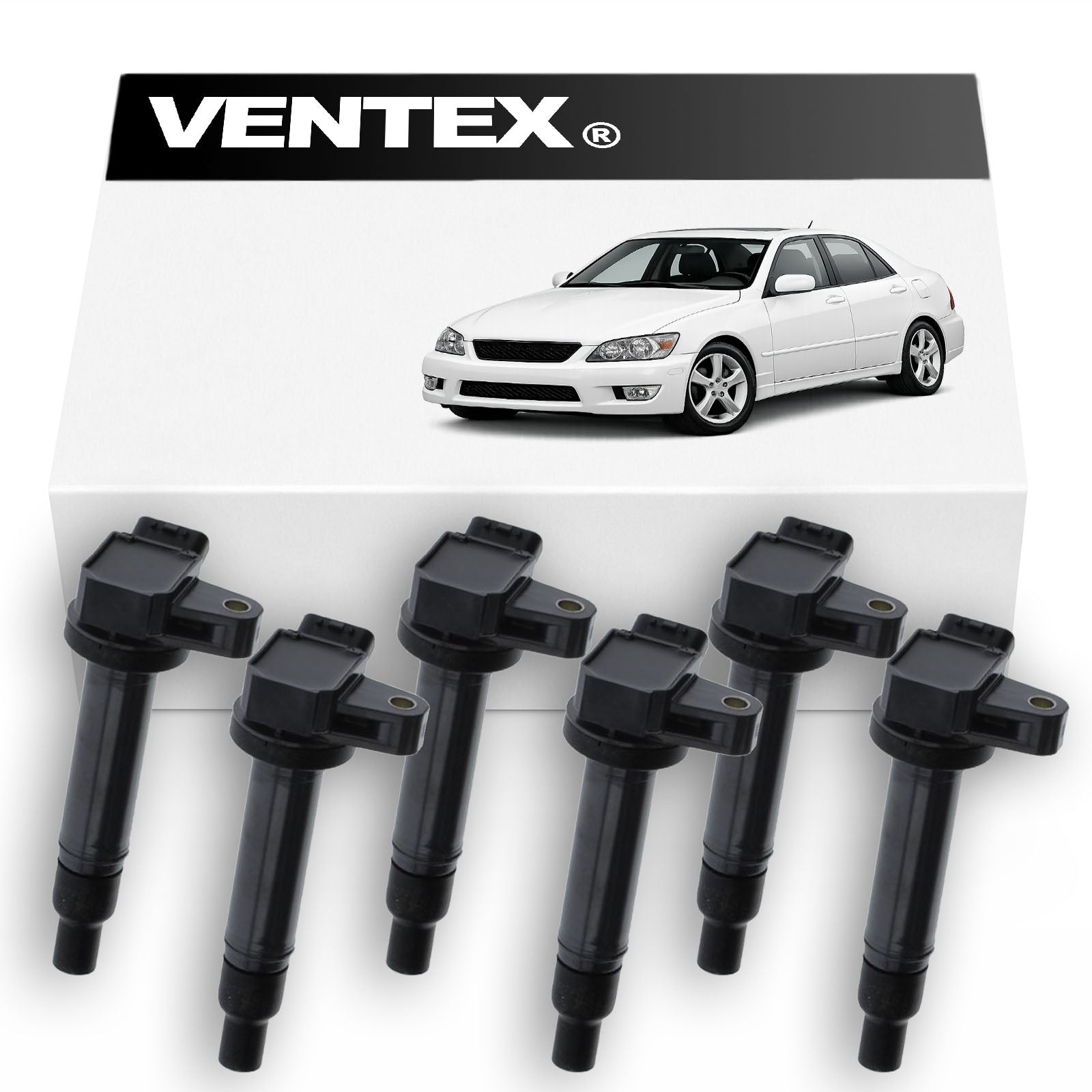 VENTEX® Ignition Coil Pack x6 for Lexus IS200 IS 200 1999-2005 VXS1720SETOF6A