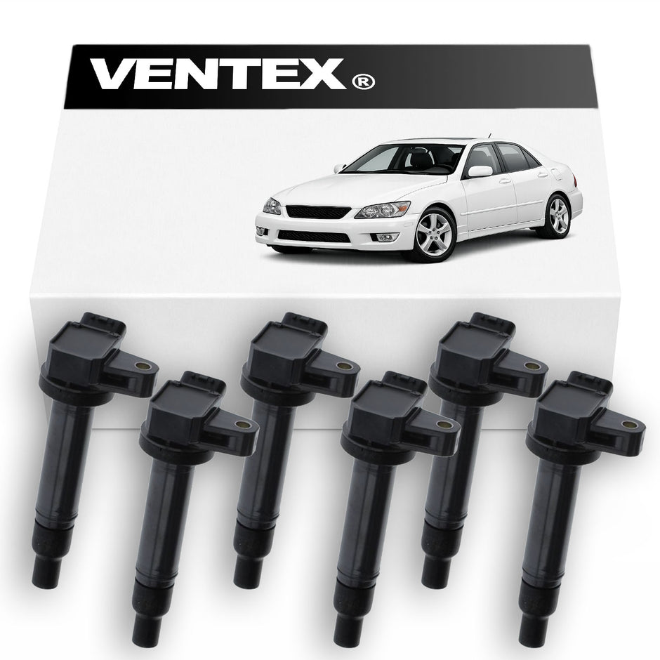 VENTEX® Ignition Coil Pack x6 for Lexus IS200 IS 200 1999-2005 VXS1720SETOF6A