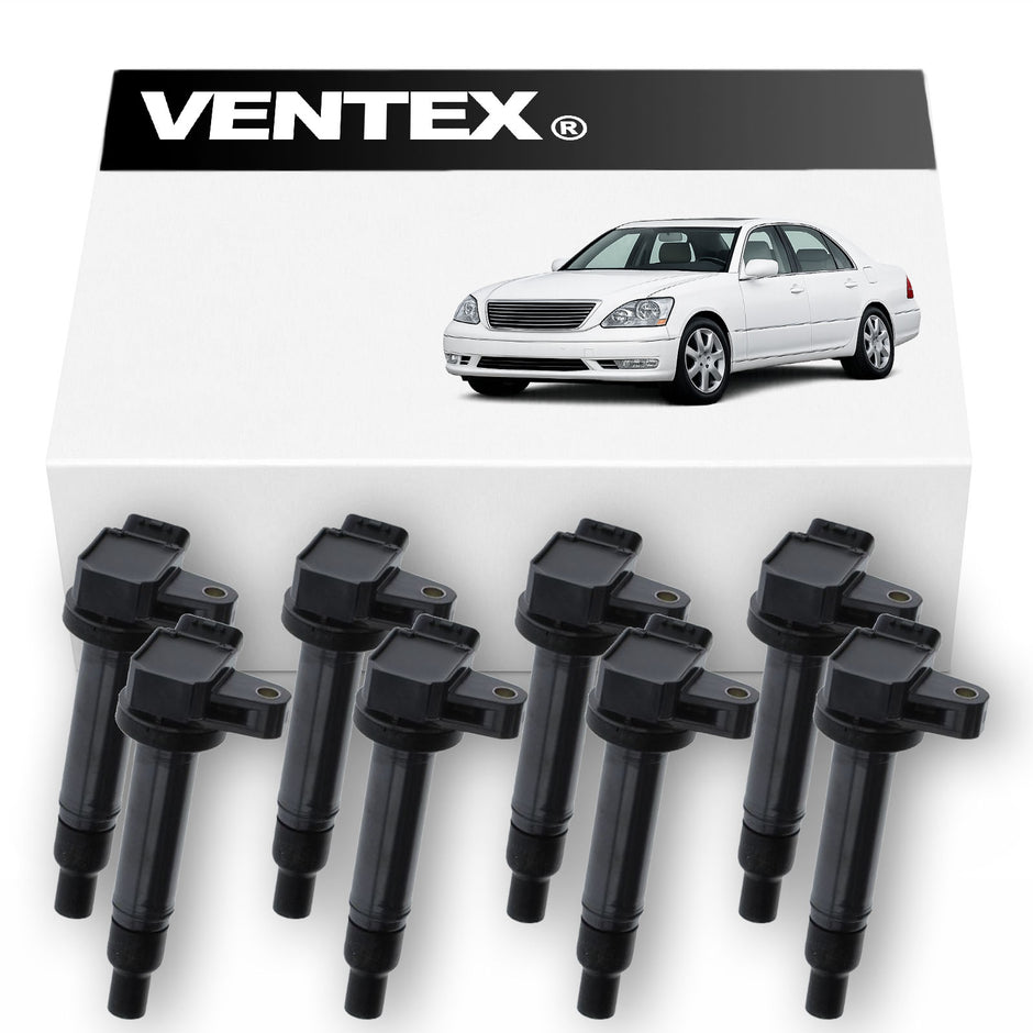 VENTEX® Ignition Coil Pack x8 VXS1720 for Lexus GS 430 LS 430 SC 430 2000-2010 VXS1720SETOF8A