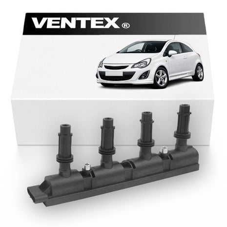 VENTEX® Ignition Coil Pack for Vauxhall Corsa 1.2 1.4 2010-2019 Astra Mokka 7-pin VXS1701A