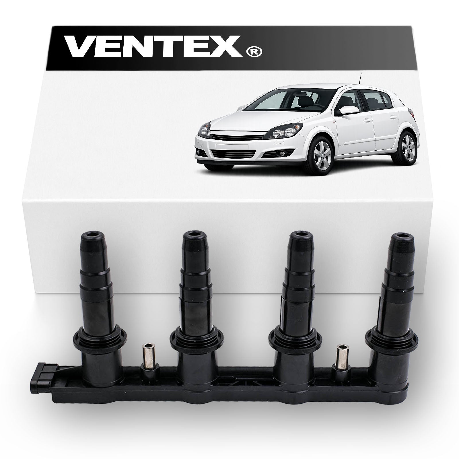 VENTEX® Ignition Coil Pack for Vauxhall Vectra Zafira Astra 1.6 1.8 Corsa VXR 6-Pin VXS1713A