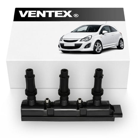 VENTEX® Ignition Coil Pack for Vauxhall Corsa 1.0 2010-2014 1.0i 12V VXS1712A