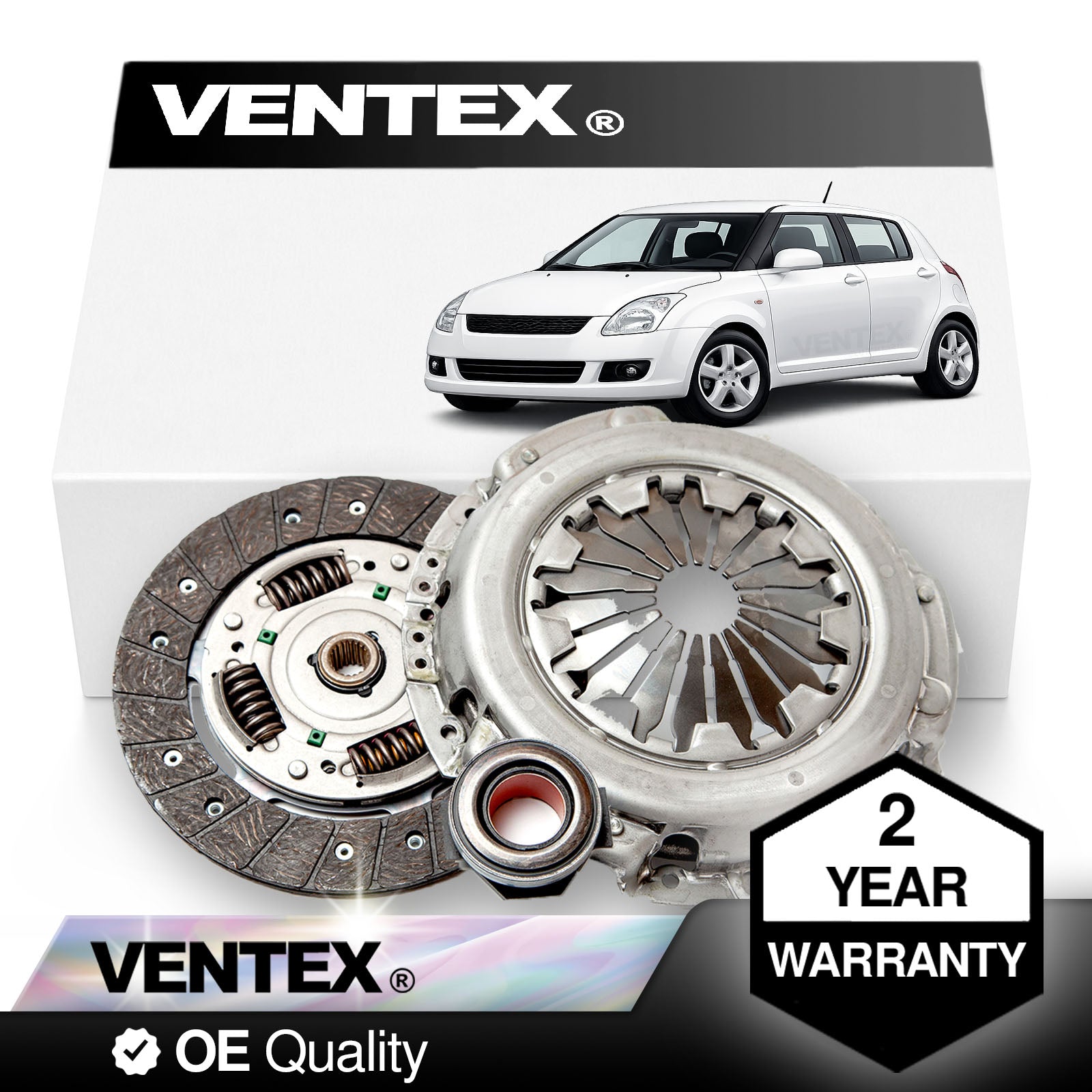 VENTEX® Clutch Kit for Suzuki Swift 1.3 1.5 petrol 2005-2009 VXC2609A