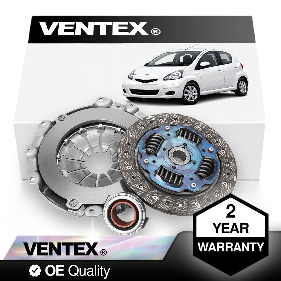 VENTEX® Clutch Kit for Toyota Aygo Peugeot 107 Citroen C1 2005-2014 1.0 petrol VXC2601A