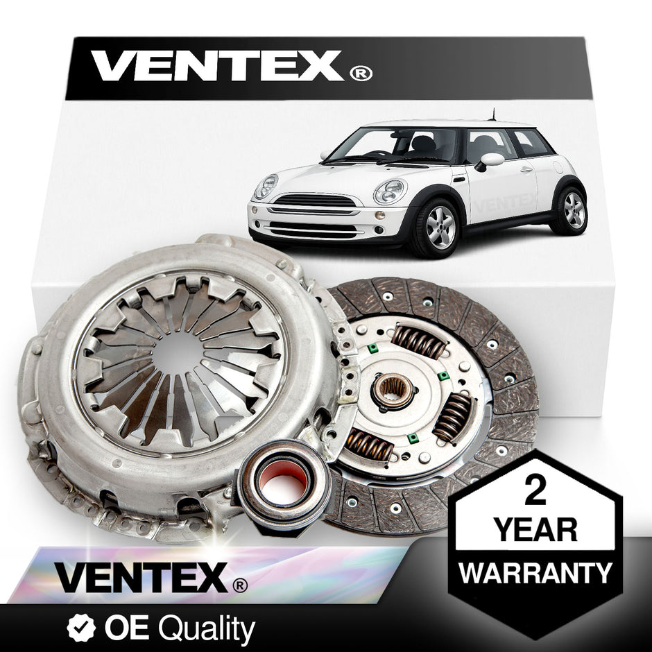 VENTEX® Clutch Kit for Mini R50 One Cooper 2001 - July 2004 petrol Midlands VXC2614A
