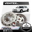 VENTEX® Clutch Kit for Mini R50 One Cooper 2001 - July 2004 petrol Midlands VXC2614A