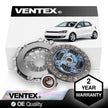 VENTEX® Clutch Kit for VW Seat Skoda Polo Up Beetle Ibiza Leon 1.0 1.2 1.4 petrol VXC2608A