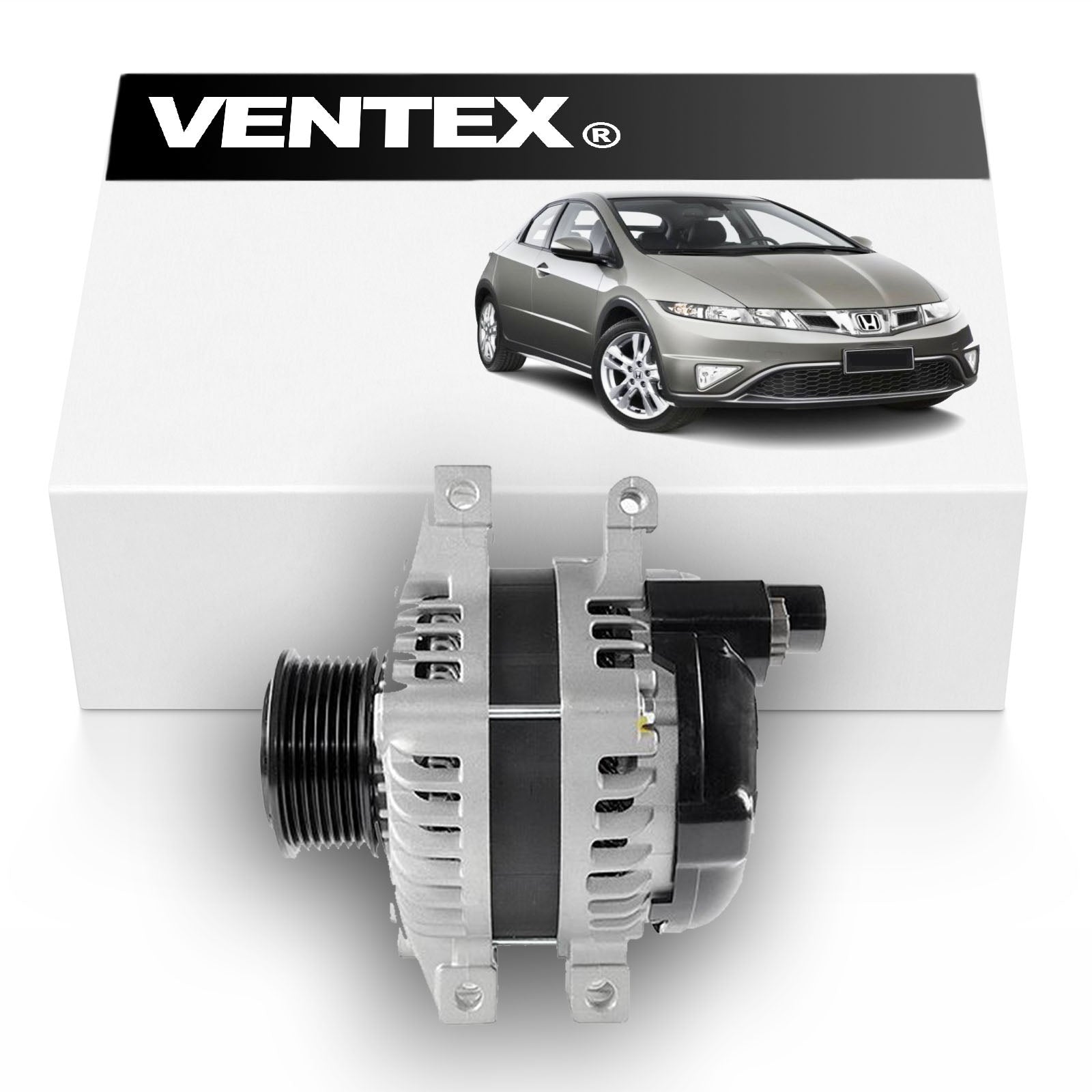 VENTEX® Alternator for Honda Civic 2.2 Diesel Mk7 2004-2011 CR-V Accord FR-V VTN1107A