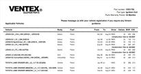VENTEX® Ignition Coil Pack x8 VXS1720 for Lexus GS 430 LS 430 SC 430 2000-2010 VXS1720SETOF8A