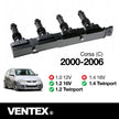 VENTEX® Ignition Coil Pack for Vauxhall Corsa Astra 1.2 1.4 2006-2009 6-pin VXS1707A