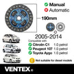 VENTEX® Clutch Kit for Toyota Aygo Peugeot 107 Citroen C1 2005-2014 1.0 petrol VXC2601A
