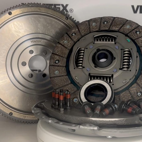 VENTEX® Clutch & Solid Flywheel Conversion Kit for 1.9 TDI VW Golf Audi A3 Skoda Octavia Seat Leon Altea VXC2606A