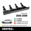 VENTEX® Ignition Coil Pack for Vauxhall Corsa Astra 1.2 1.4 2006-2009 6-pin VXS1707A