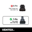 VENTEX® Ignition Coil Pack for Vauxhall Insignia 1.8 Astra 1.6 Turbo 7-Pin VXS1702A