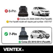 VENTEX® Ignition Coil Pack for Vauxhall Corsa 1.2 1.4 2010-2019 Astra Mokka 7-pin VXS1701A